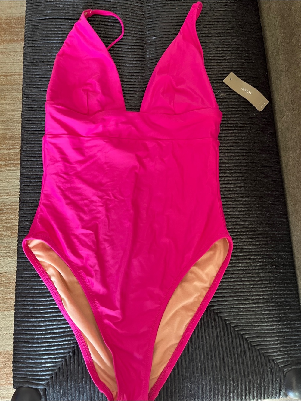 Women’s One-Piece J.Crew Swimsuit - Hot Pink